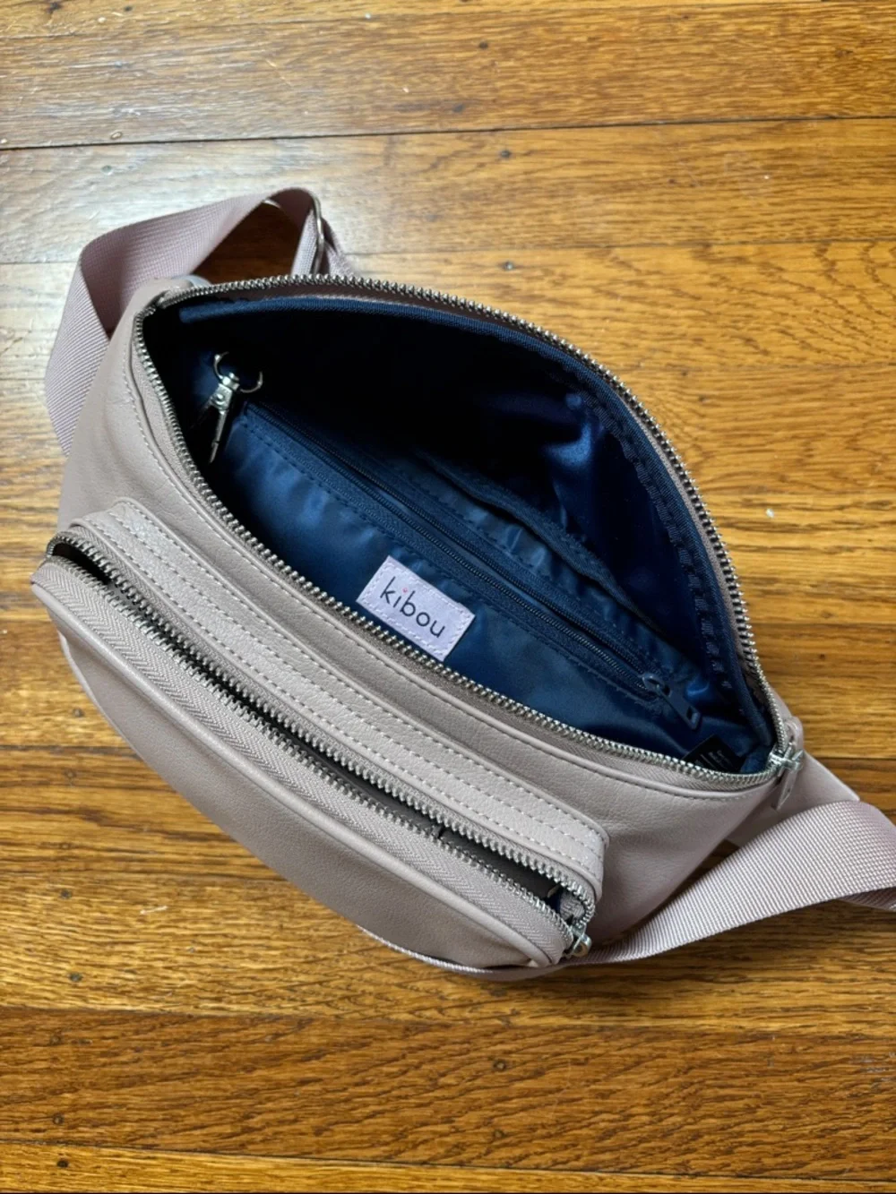 Kibou Travel Diaper Bag in Blush